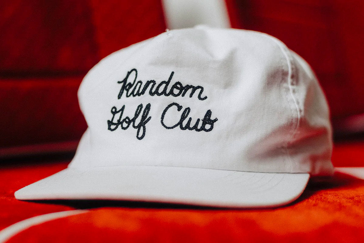 Random Golf Club Chainstitch Hat